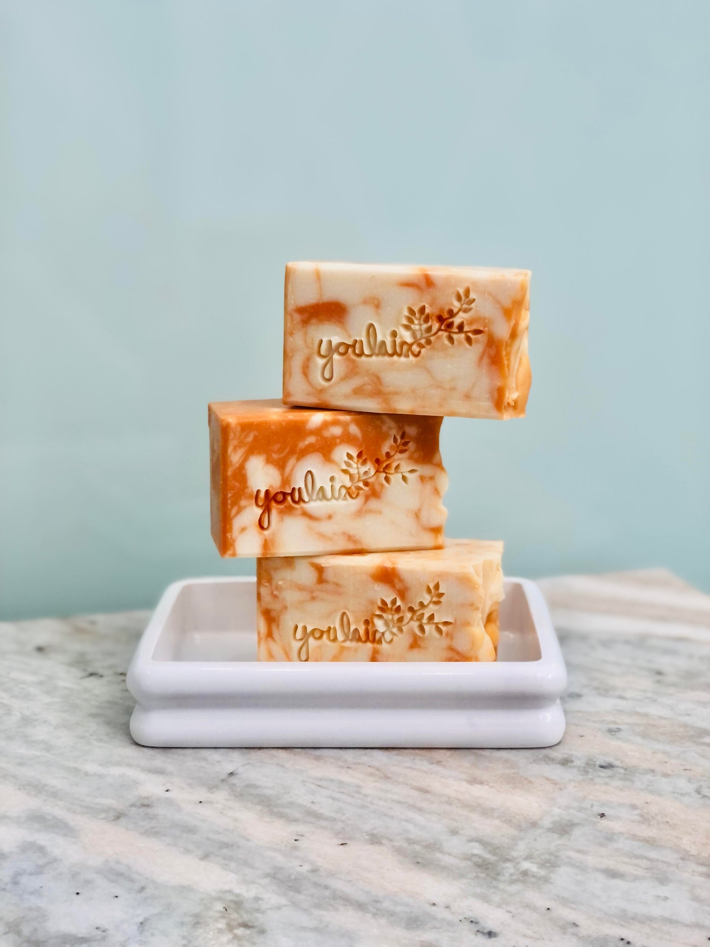 YOULAIX - Aurora Bergamot and Ylang Ylang Essential Oil Bar Soap