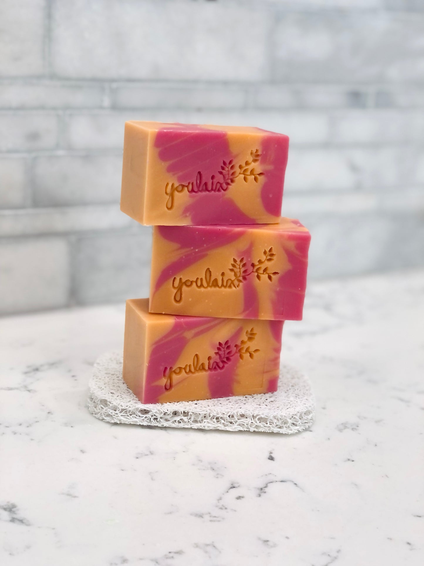 YOULAIX - Blood Orange Essential Oil Bar Soap